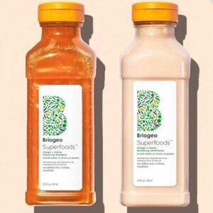 NEW✅BRIOGEO Mango & Cherry SuperFoods Hair Pack 🍒